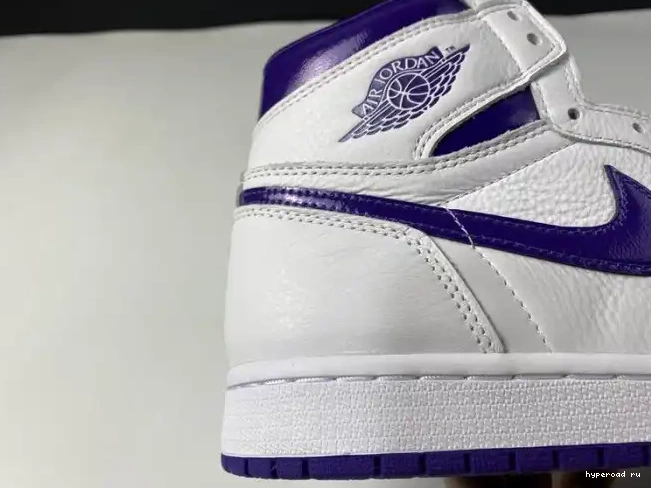 AIR HIGH COURT PURPLE JORDAN RETRO 1 CD0461-151 0413